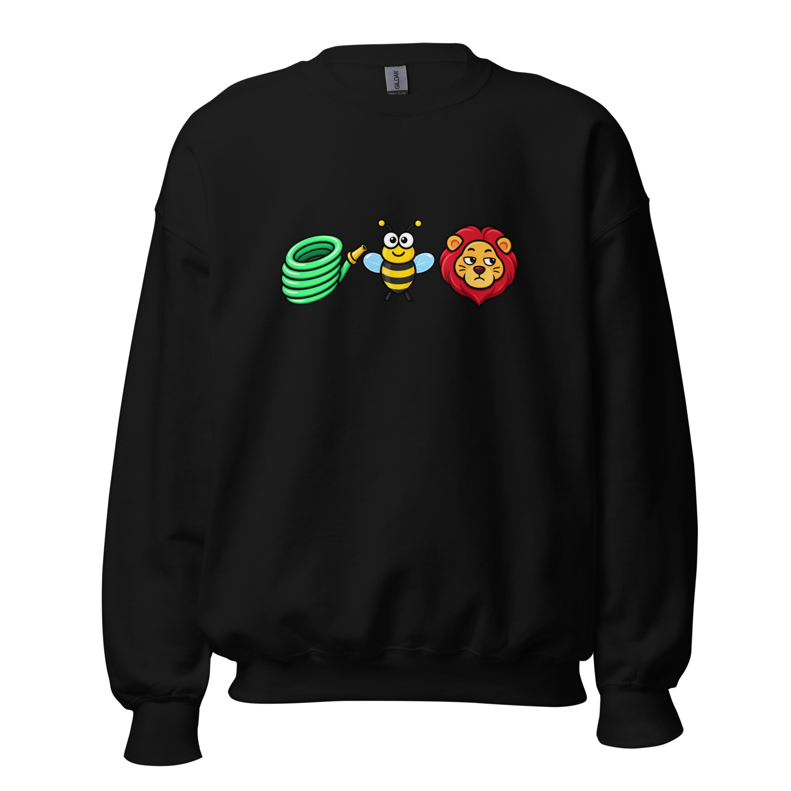 Dalton Ain't Worried Hose Bee Lion Crewneck Sweatshirt