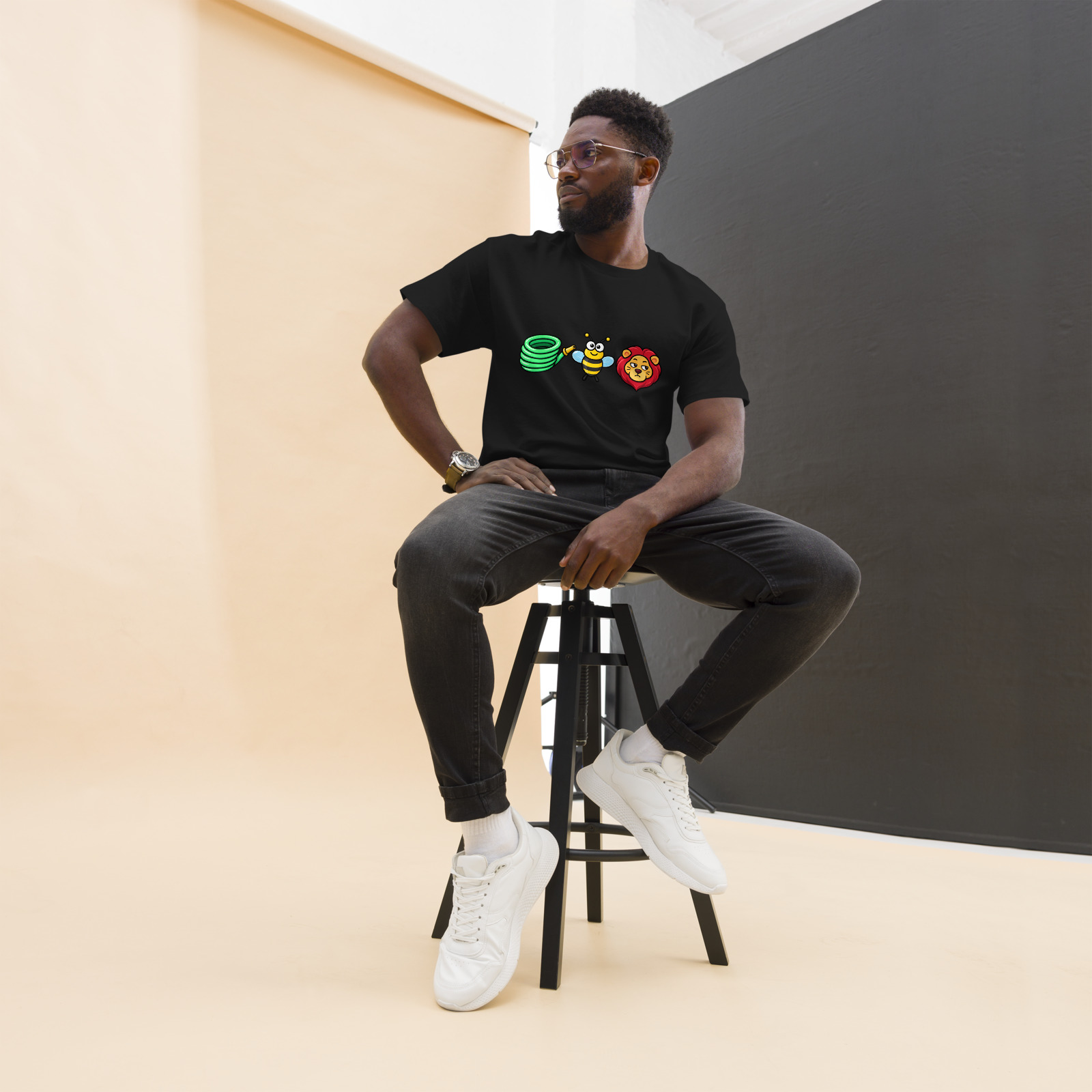 Dalton Ain't Worried Hose Bee Lion Tee – Hoes Be Lyin' Shirt main product view