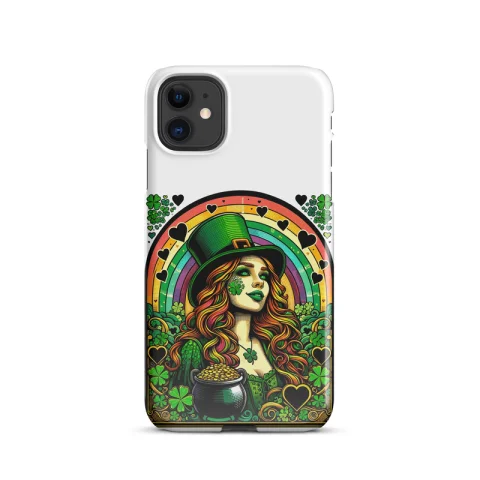 Lucky Charm Irish-Themed Minimalist Phone Case