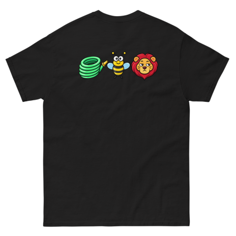 Dalton Ain't Worried Hose Bee Lion Back Print Tee – Hoes Be Lyin'