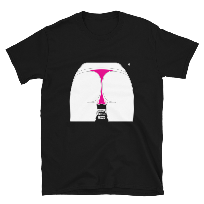 Cheeky Surprise" Humor Tee - Beard Humor Shirt