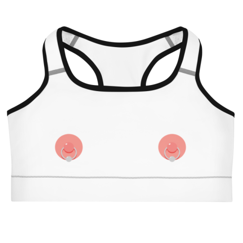 Nipple Piercing | Sports bra