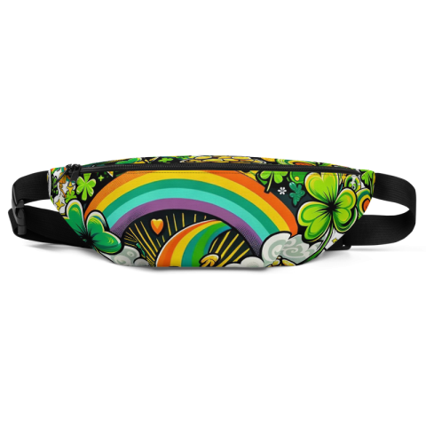 Lucky Leprechaun's Delight  - Vibrant Fanny Pack Extravaganza