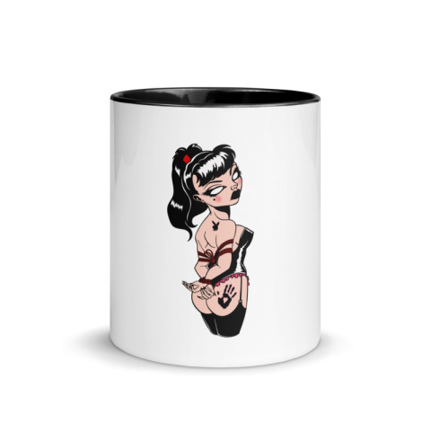 Jane Bond: Bound to Excite - Colorful Inside Mug
