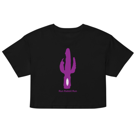 Sassy Cactus  Run Rabbit Run - Crop Top
